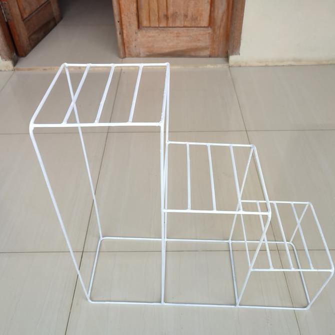 Grdx- Standing Pot 3 Susun/ Standing Pot Besi/ Standing Pot Tanaman