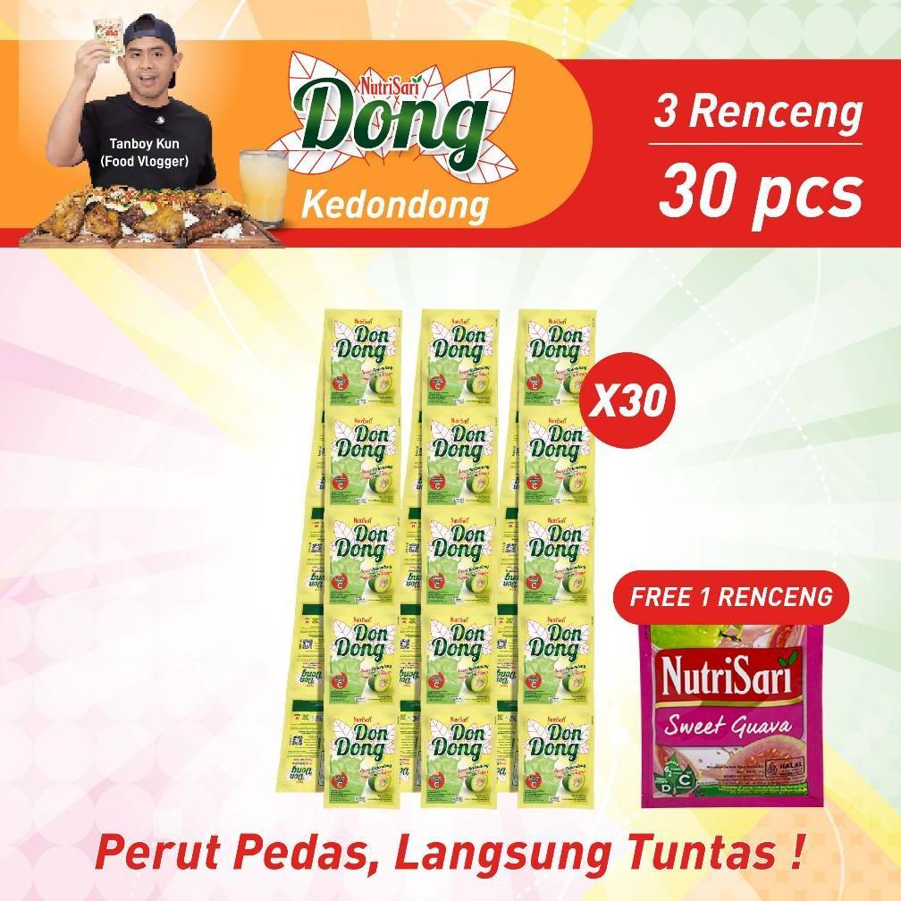 Nutrisari Dondong Kedondong 3 Renceng FREE 1 Renceng Nutrisari