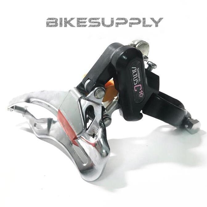 Promo FD Shimano Altus C10 Tipe CT10 Made in Japan Diameter Clamp 28.6 mm Tarikan Bawah Down Pull Di