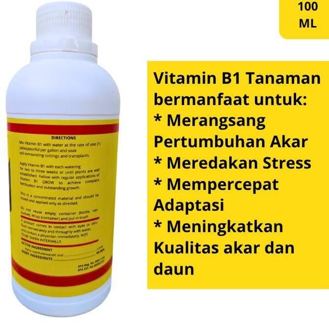 Grdx- Vitamin B1 Tanaman 470Ml/Pupuk Aglonema/Tanaman Hias/Buah / Vitamin B1 Untuk Tanaman