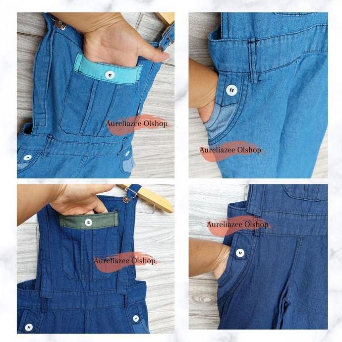 Wikipid- Hanila Baju Kodok Anak Kulot Jeans Umur 5-15Tahun