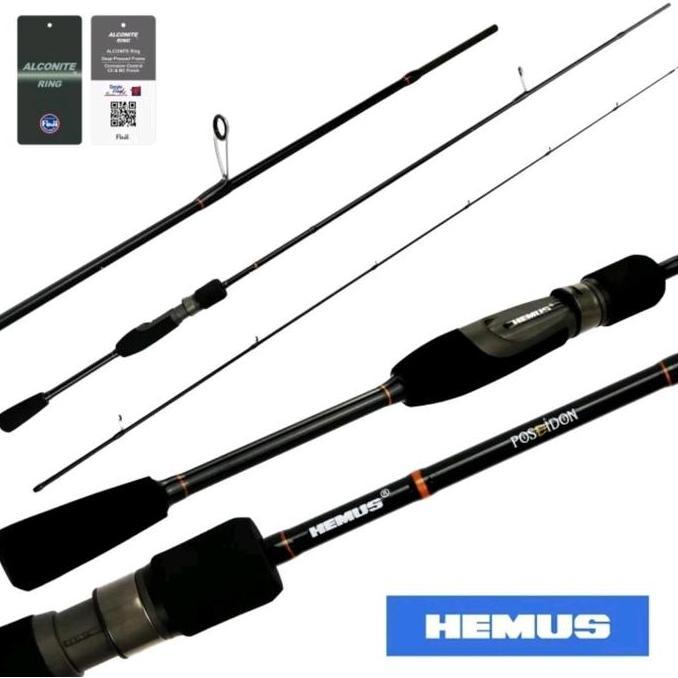 TERBARU - Joran Pancing Micro UL Hemus Poseidon 602 Full Fuji