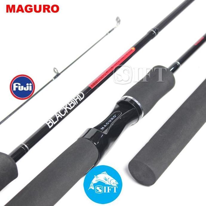 Joran MAGURO BLACKBIRD 120 135 150 165 180 FUJI | Pancing spinning