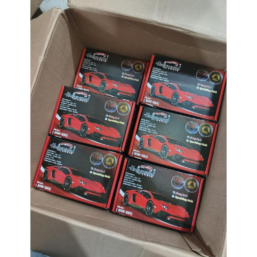 HOT SALE Twitter Hollywood HW 251 Tweeter Audio mobil Hollywood merah- Twitter Hollywood HW-215 Twit