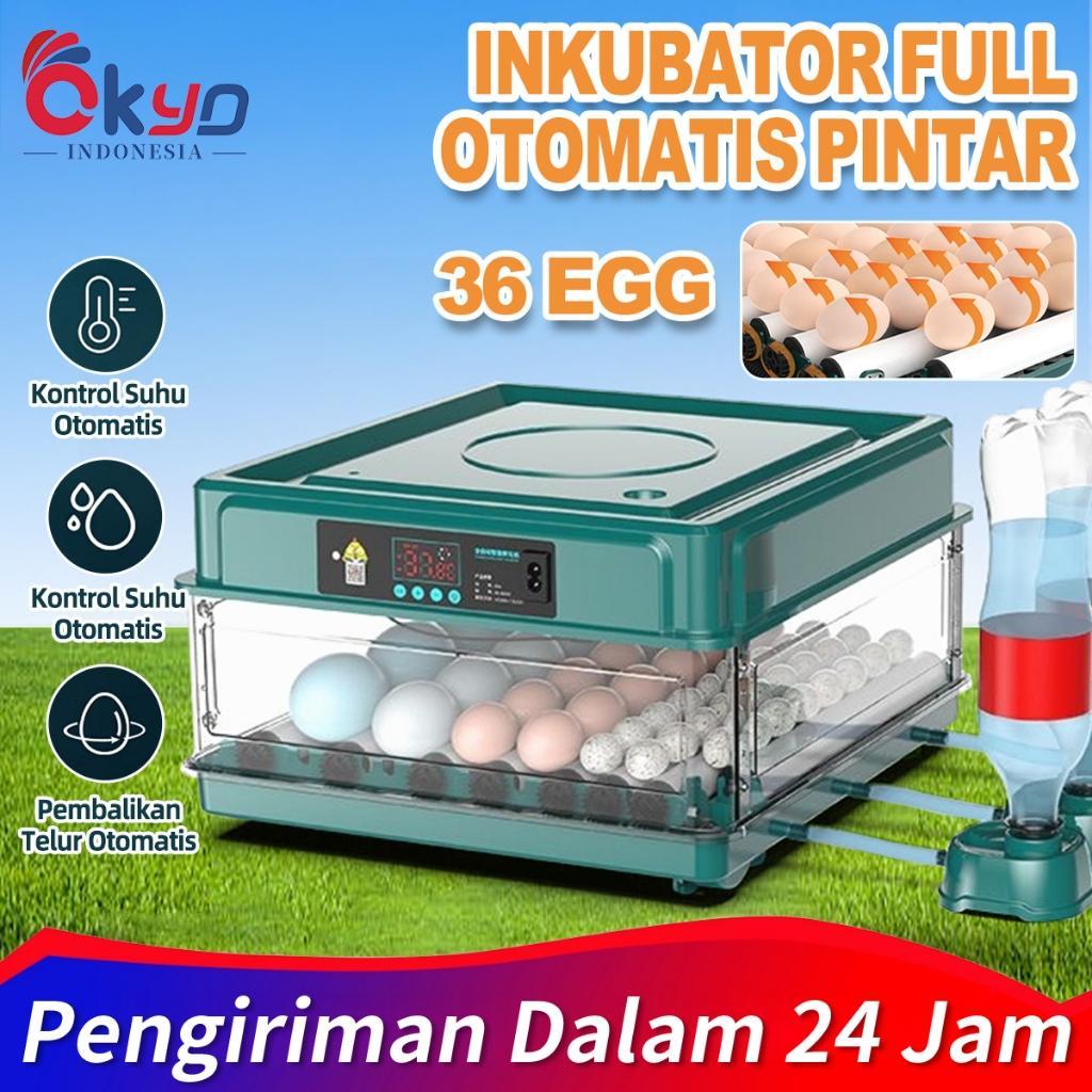 Mesin Penetas Telur Full Otomatis 36-130 Butir Egg Incubator Inkubator/ Mesin Tetas Telur Semi Otoma