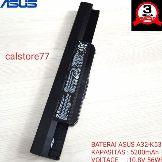 Baterai Laptop Asus A43 X44H A32-K53 Original