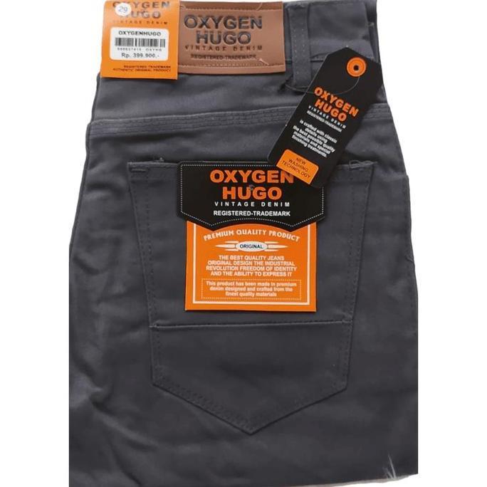 Oxygen HUGO celana jeans pria/celana panjang pria TS