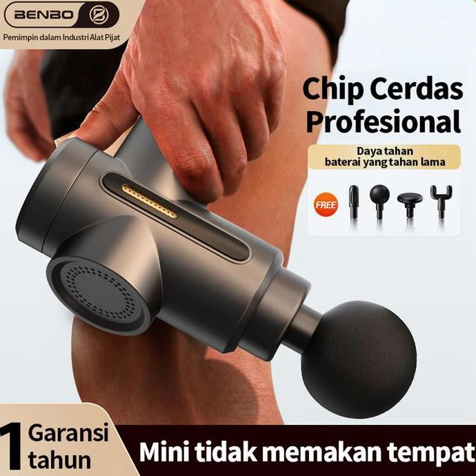 begionezz - alat fasia mini multifungsi alat pijat pintar alat pijat listrik otot 4 in 1