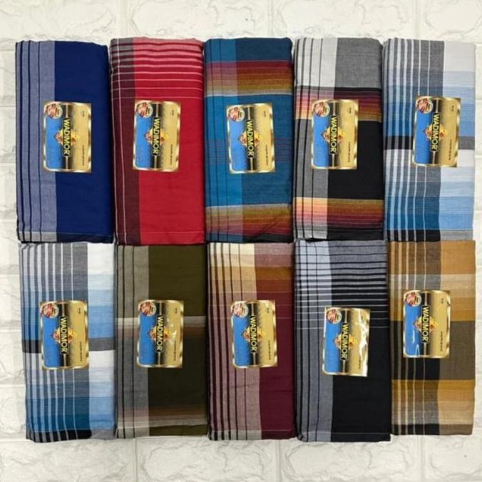 Termurah / Hot Sale Grosiran Sarung Wadimor Per Dus/ Per 10 Pcs Corak Motif Mewah Muslim Nyaman Dewa