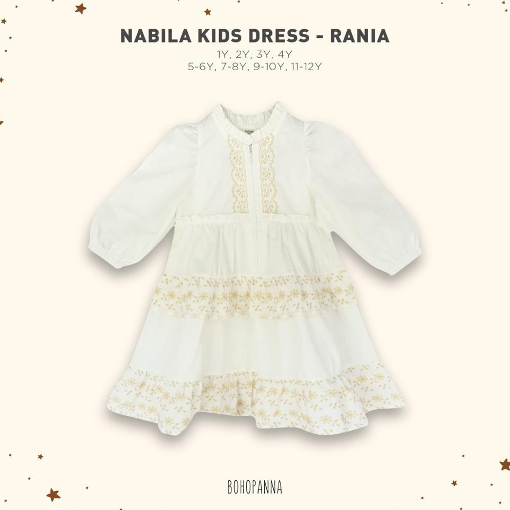 RAYA COLLECTION 2026 nabila kids dress Gamis hijab anak bohopanna boho panna Murah