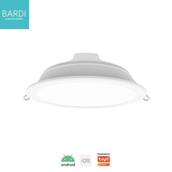 Bisadisini- Bardi Smart Beacon Panel Downlight 14W Rgbww Bluetooth Lampu