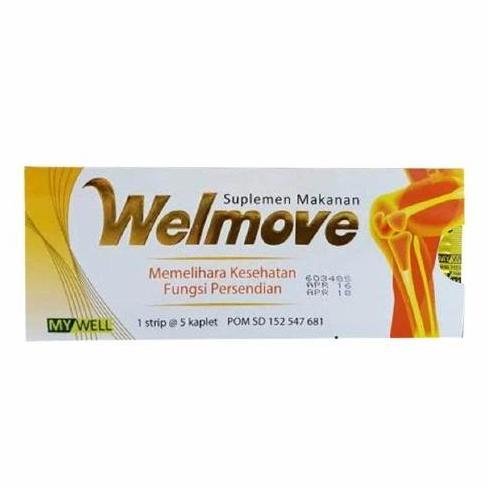 Welmove Strip isi 5 Kaplet /Suplemen sendi/Nyeri sendi