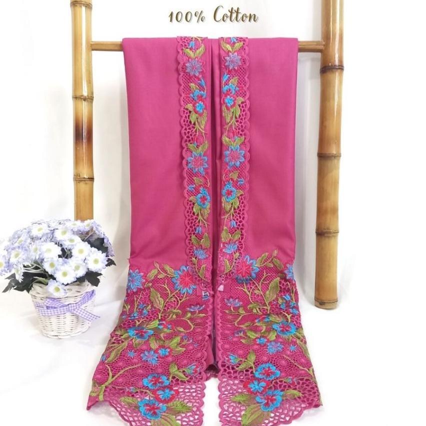 Pusat Bordir Tasikmalaya - Bahan Kebaya Katun Bordir Bali Kebaya Encim Berwarna