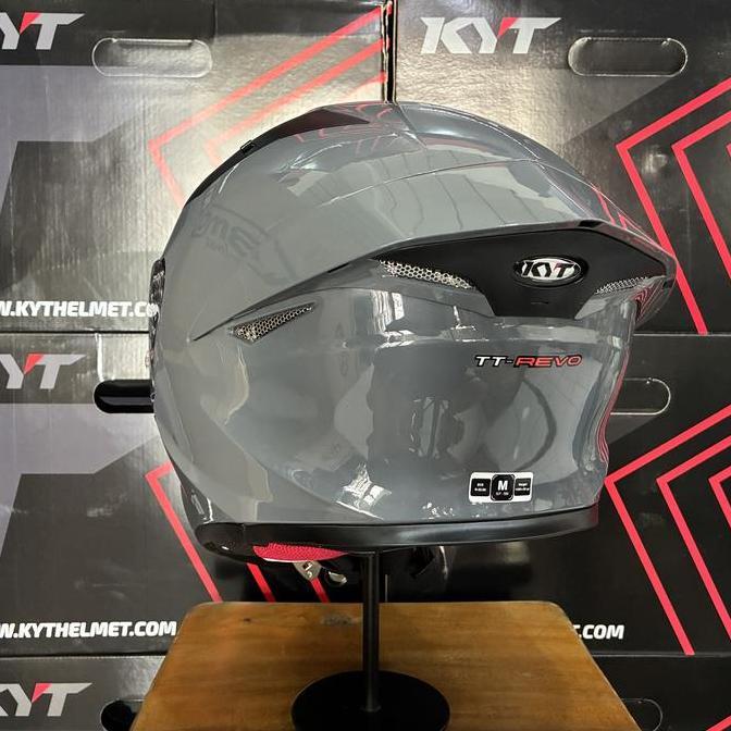 NEW Helm Full Face KYT TT-Revo New Solid Polos Original