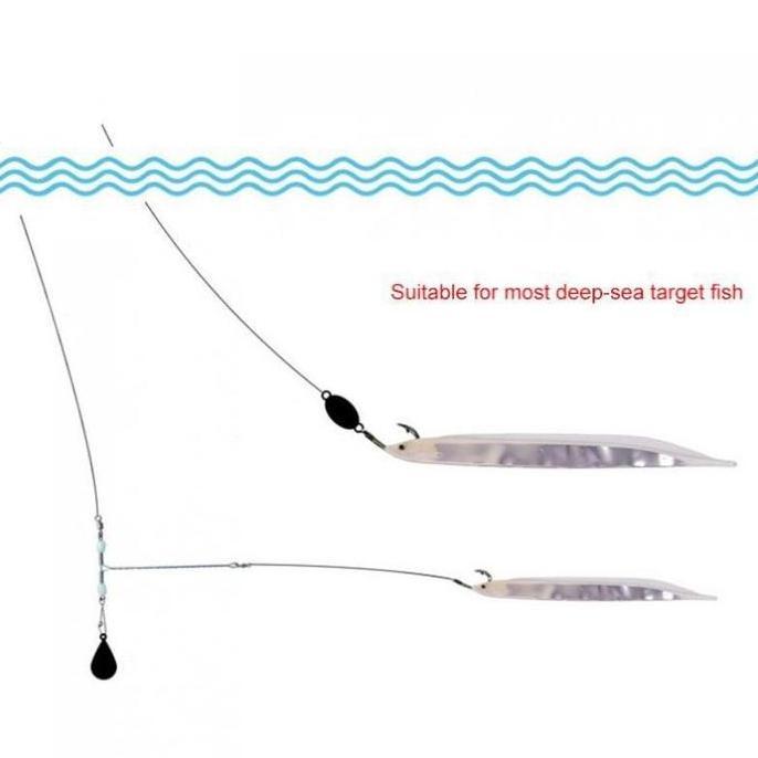 FINESSE Umpan Layur Silikon GID Spesial Ngoncer Softlure Soft Lure Panjang Tenggiri