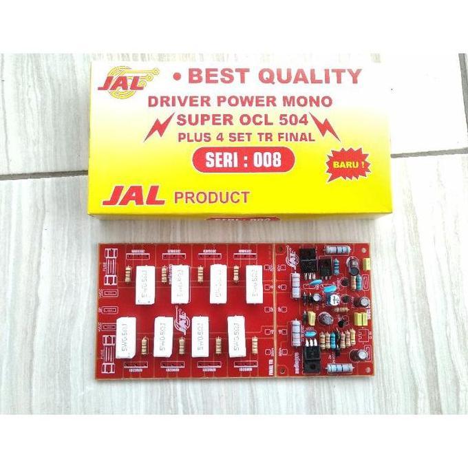 JAL Kit Driver Power SOCL Super Ocl 504 Plus
