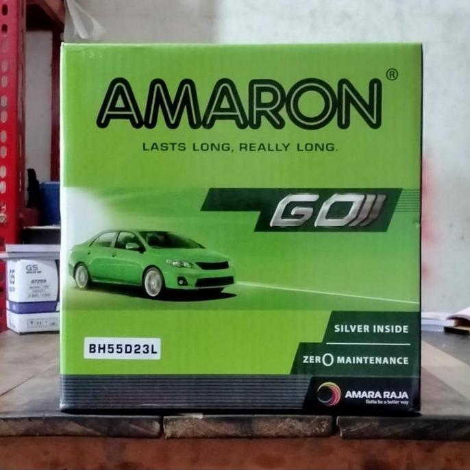 HARGA DISC - Aki Xtrail/ Aki Mazda/Amaron Go 55D23L/ 12V60AH / Aki Innova Bensin