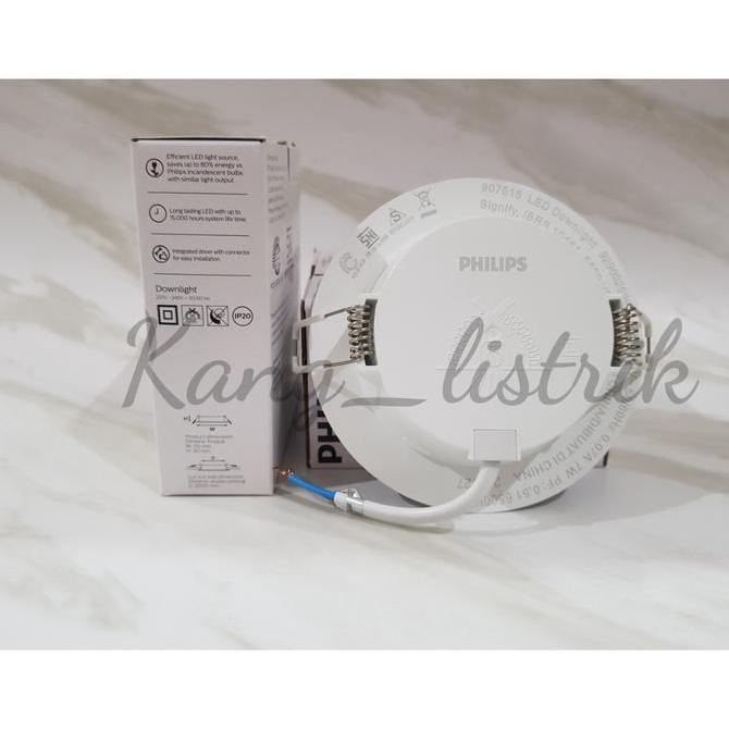 Lampu Downlight LED Philips DL190B 7 Watt / Philips Eridani