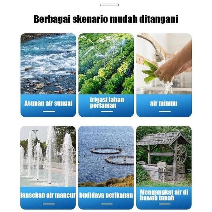 Teruss- Reaim Pompa Celup Air Stainless Steel Pompa Submersible Mesin Pompa Air Murah Pompa Air Celu