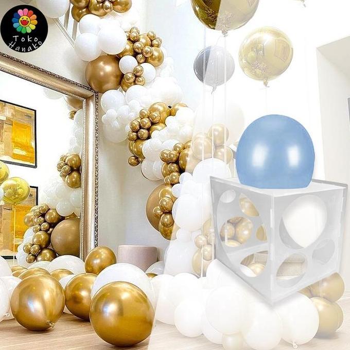 DITSY 11 Lubang Kotak Sizer Balon /Alat pengukur balon pompa / balloon sizer