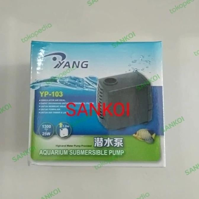 aquarium submersible pump YP 103/YANG YP 103