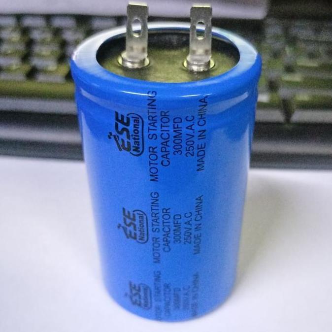 Kapasitor Bulat Dinamo 300Uf Nasional Ese Capasitor Starting 300Mf Premium