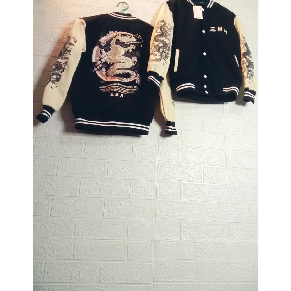 NEW Jaket Anak Baseball Varsity Orignal Terbaru / Jaket Varsty Dewasa&Anak Harimau Varsity Baseball 