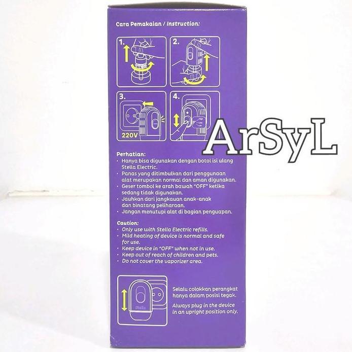 Ready  Stella Elektrik Alat Pengharum Pewangi Ruangan Otomatis - Lavender Bloom