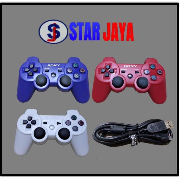 Paket stik ps3 op warna + kabel charger stik ps3