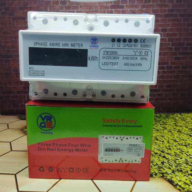 Indusprik- Kwh Meter 3 Phase Digital / Kwh Meter 3Phase Digital "Fort" `Xtm1250Sa