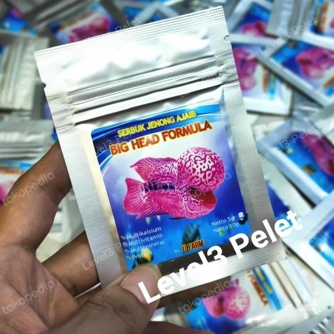 Fishboy- Serbuk Jenong Ajaib Ikan Louhan Bubuk Hormon Breeding Multivitamin Dll