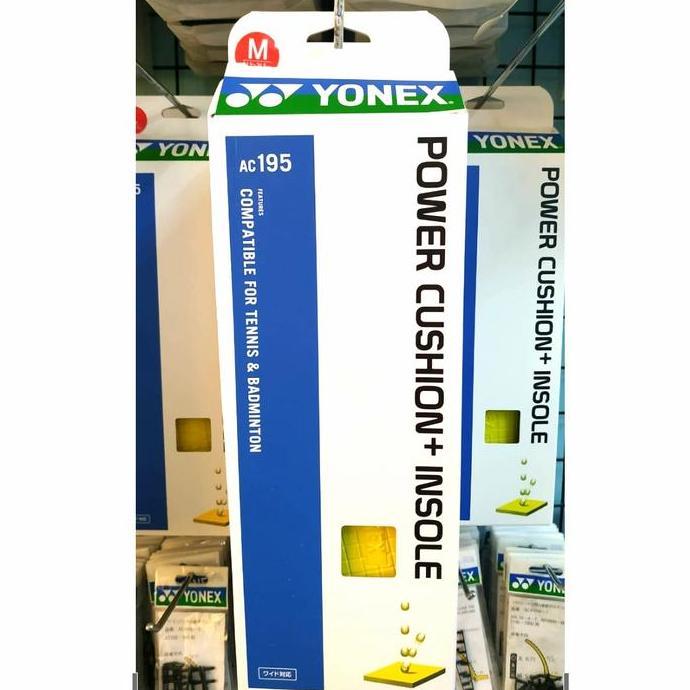 Insole Sepatu Yonex Power Cushion + AC195 AC 195 Original JP Code