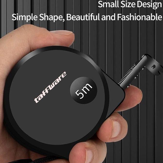 Indusprik- Taffware Meteran Roll 3 5 10 Meter Carbon Steel High Precision Locking System Measuring T