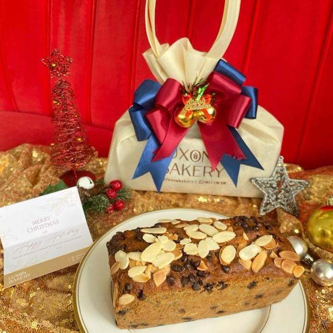 Fnbb- Christmas Hamper Luxon Bakery Banana Cake Parcel Natal Gift