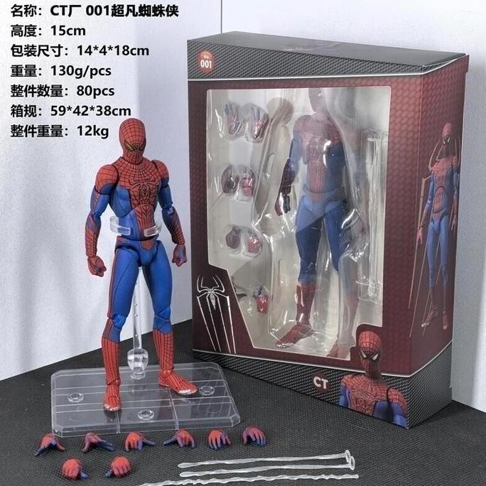 bod.sanah - ct toys spiderman the amazing spider-man tasm 1 action figure