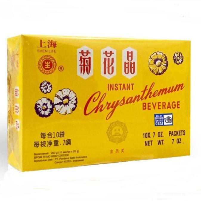 CHRYSANTHEMUM BEVERAGE 20 GR ISI 10 SACHET / TEH KEMBANG CHRYSANTHEMUM