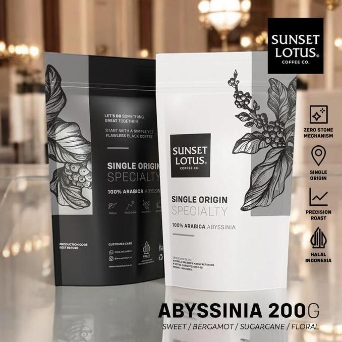 Sunset Lotus Specialty Arabika Abyssinia 200g