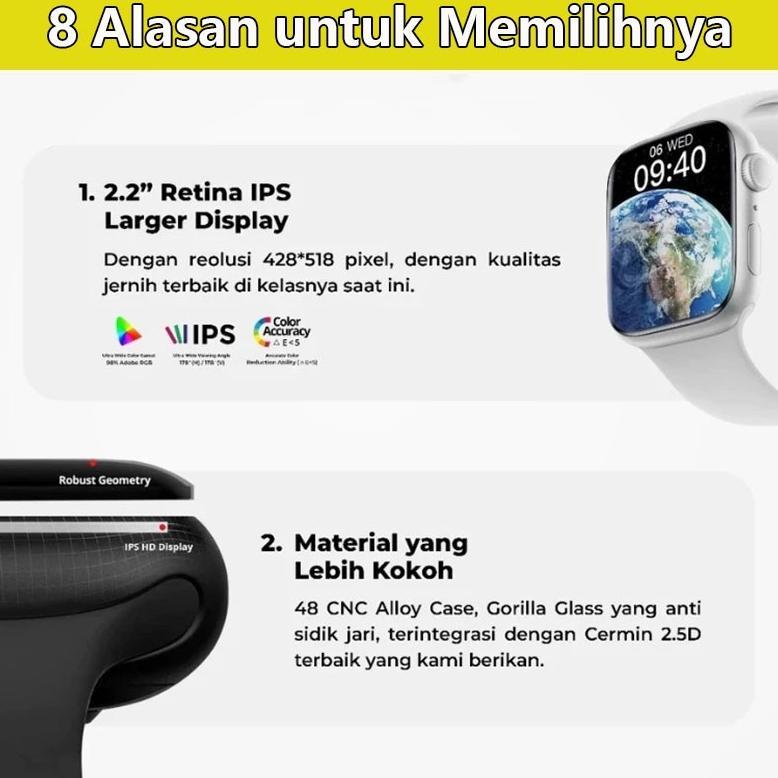 HOT DEALS [COD] Original VIVO Smartwatch 10 Pro MAX with 2.1" HD AMOLED Display GPS Waterproof Bluet