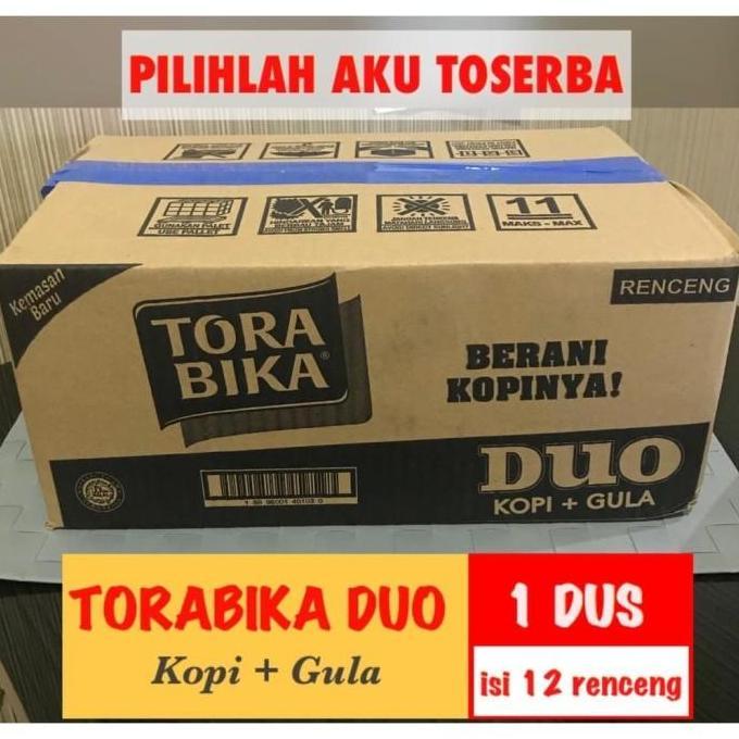 Kopi Torabika Duo 25gr x 10pcs (HARGA 1 DUS)