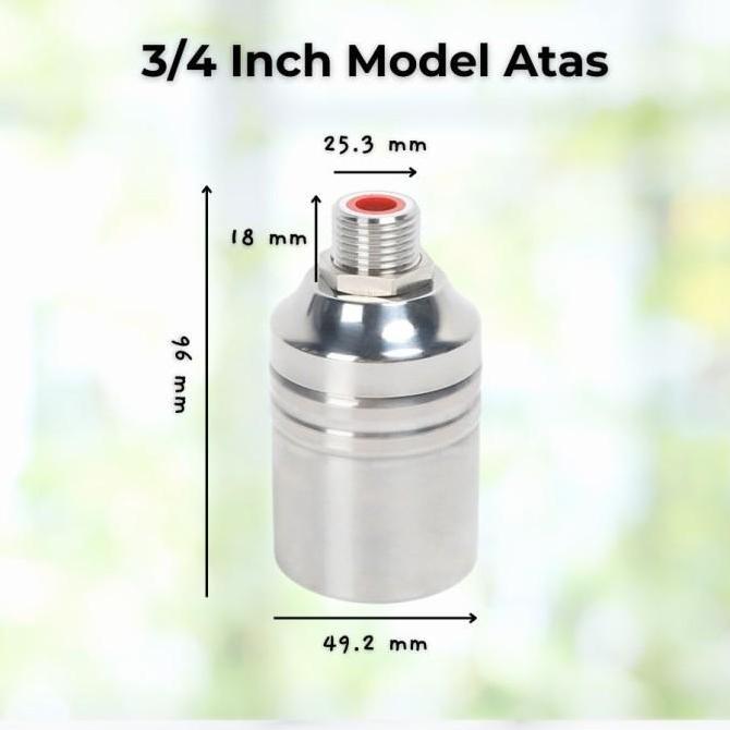 Kontrol Level Air Otomatis Tangki/Toren/Pompa/Pelampung Katup Apung