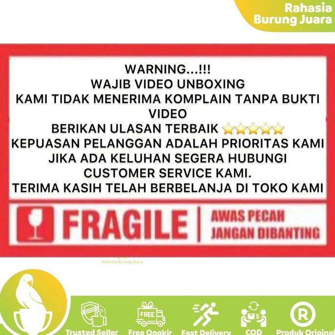 Bridwoi- [Paket Hemat] Cd Ef Canary 60G + Kenari Vit 15Ml Vitamin Nutrisi Burung Kenari