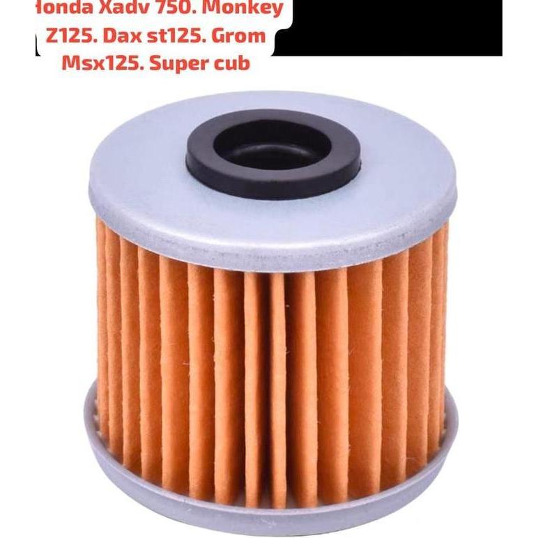 OIL FILTER HONDA PART NUMBER 15412-MGS-D21 FOR HONDA MONKEY Z125 GROM MSX125 DAX ST125 SUPER CUB C12