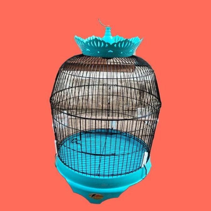 Bridwoi- Sangkar Burung Besi Dm 47Cm Merek F1, Cocok Untuk Tekukur, Dederuk, Puter Pelung,Derkuku Ko