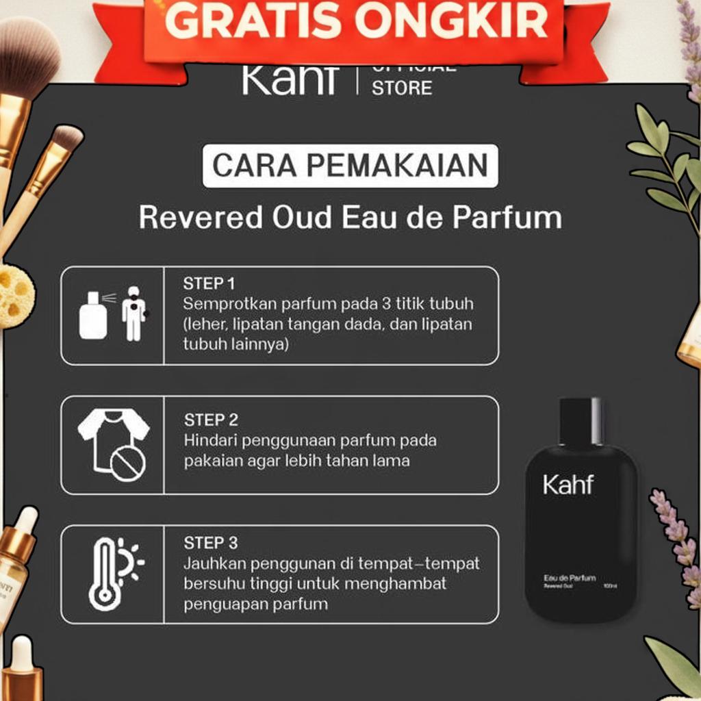 Kahf Revered Oud Eau De Parfum 100 Ml