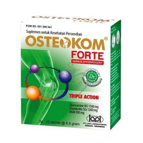 Osteokom Forte Effervescent Per Sachet Memelihara Persendian