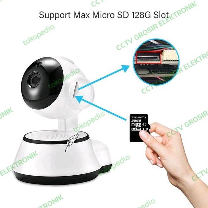 Agent- Ip Cam Kamera Cctv Portable Wireless Baby Cam Wireless Cctv