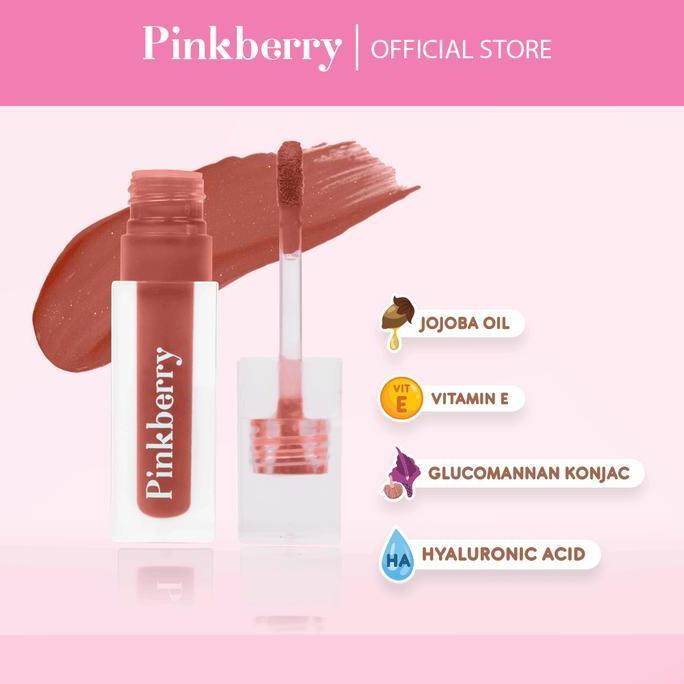 Papupi- Pinkberry Lip Gelato 4.2Ml Mango Tango - Long Lasting Moisturizing Lipstick Velvet Matte Cre