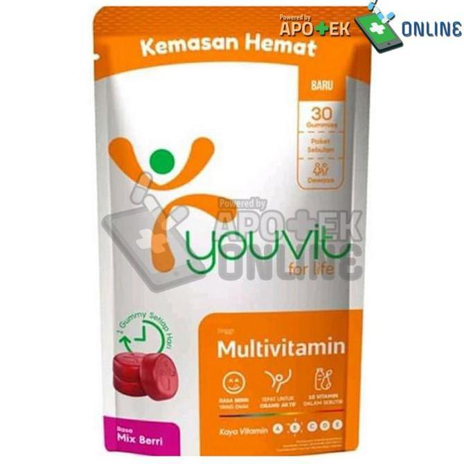 YOUVIT MULTIVITAMIN DEWASA 30`