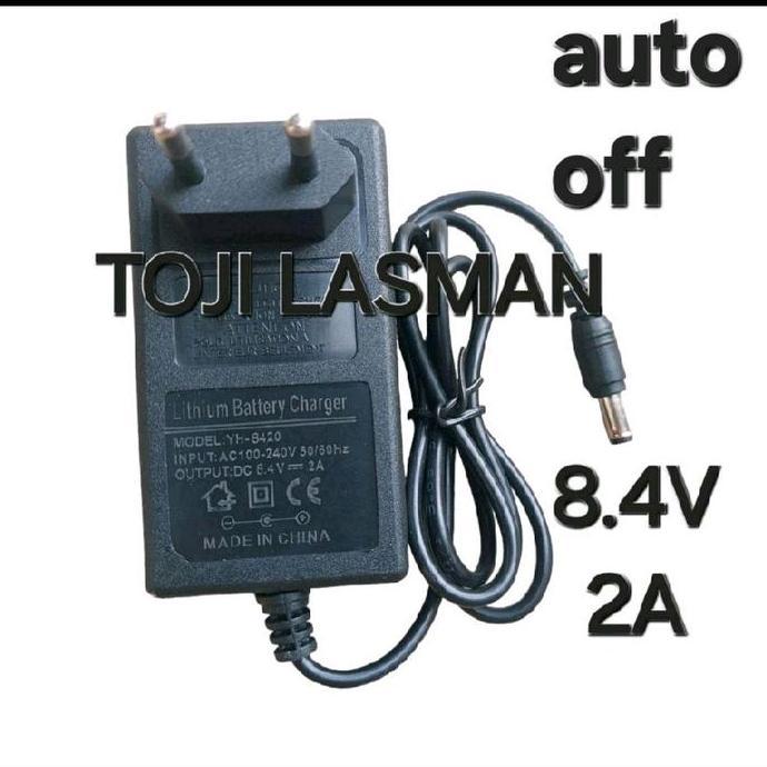 Prepare- ( Charger 8.4V 2A ) Adaptor Colokan Strum Carger Cash Casan Mainan Mobilan Motoran Batu Bat