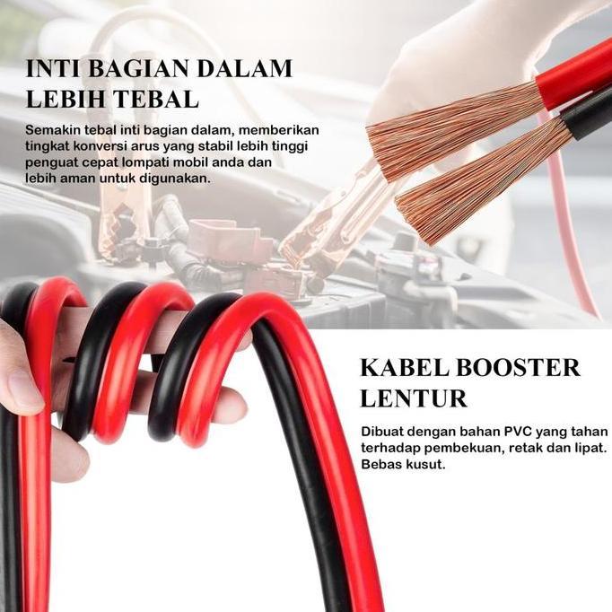 Prepare- Kenmaster Booster Cable - Kabel Jumper Aki Mobil Original